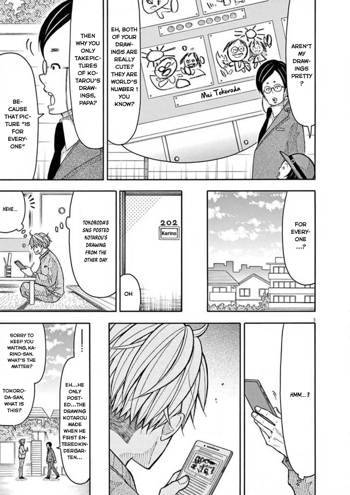 Kotaro Lives Alone, Chapter 105 image 003